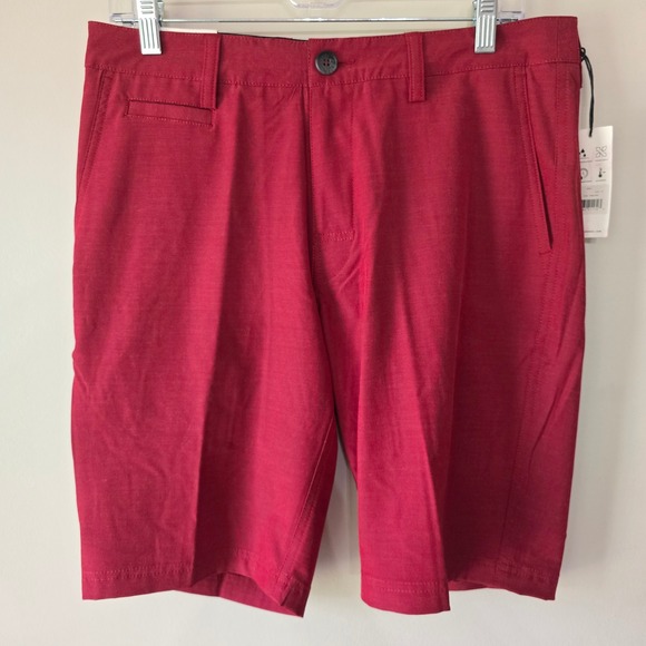 7 Diamonds Hybrid Stretch Shorts Performance‎ Water Resistant 31 - Picture 1 of 8